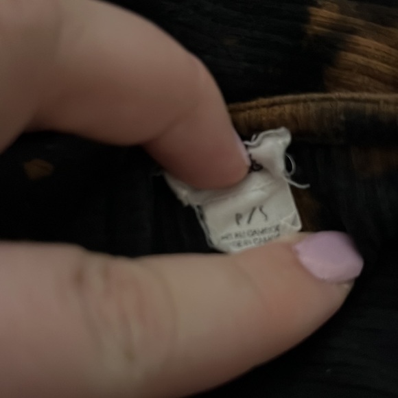 GARAGE Bleach Tie Dyed Cropped Tank Top - Picture 5 of 5